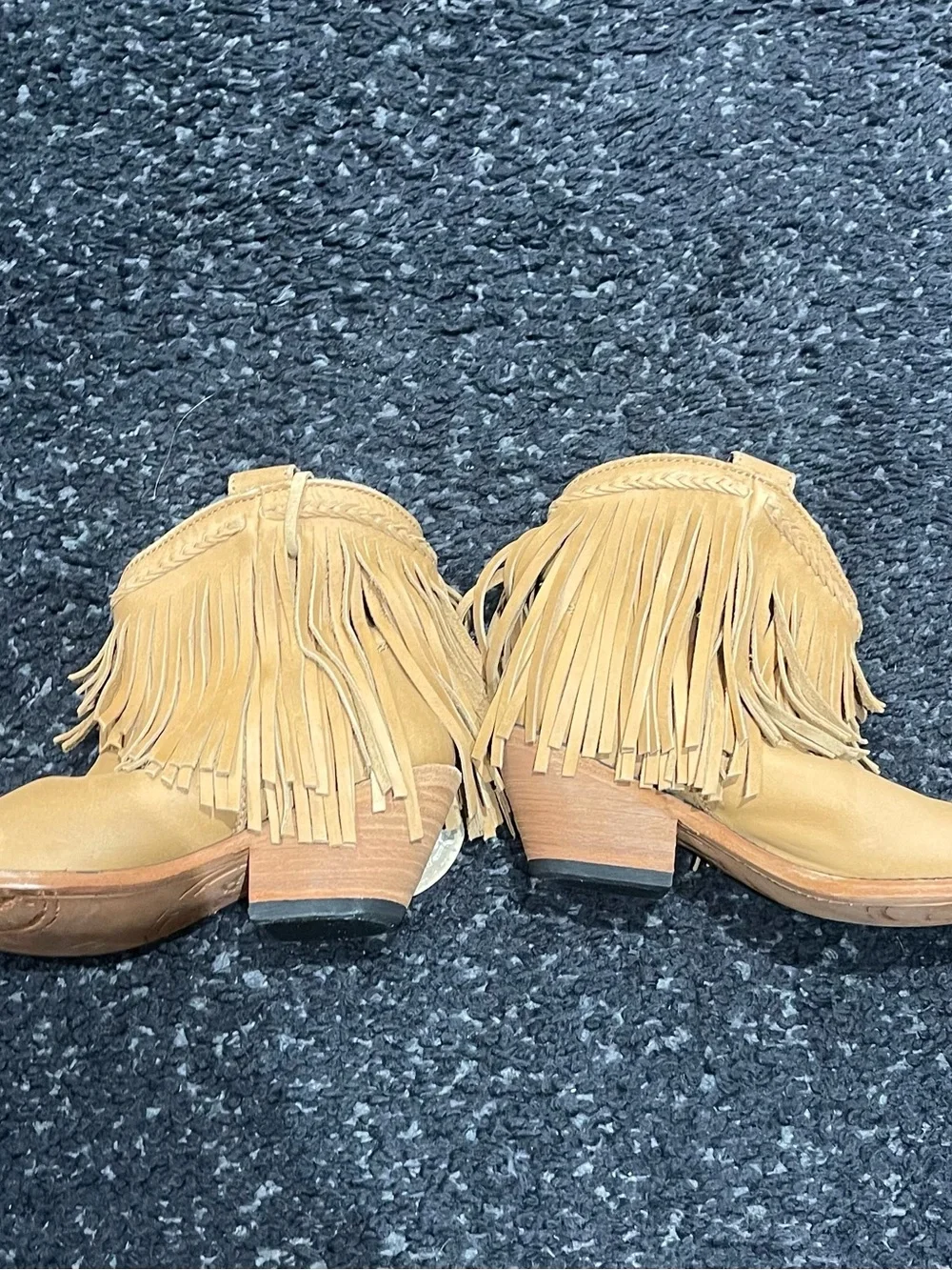 Liberty Black | Vegas Ladrillo Fringe Boots